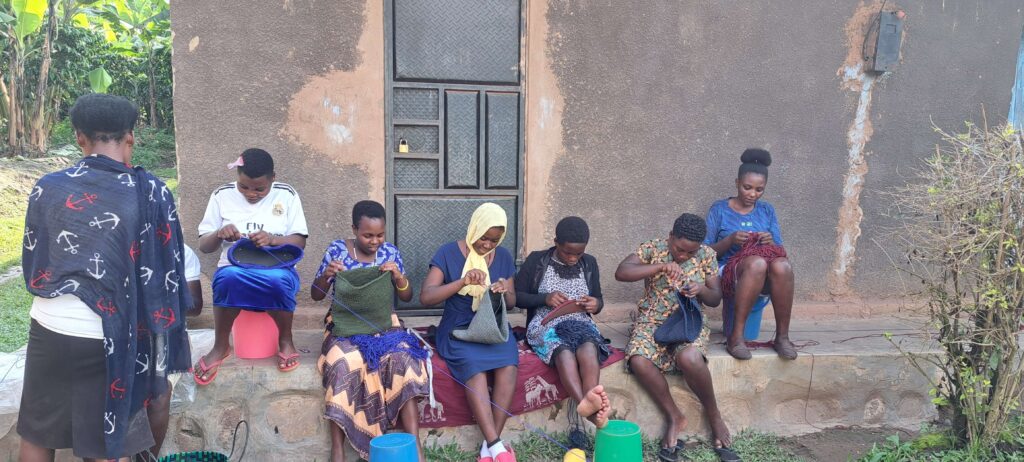 Beading and Crocheting